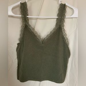 American Eagle Ribbed Tank Top